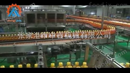 小瓶果汁包装生产线 酒水包装生产线