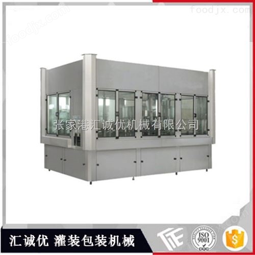 全自动不锈钢玻璃瓶饮料灌装机 玻璃灌装设备