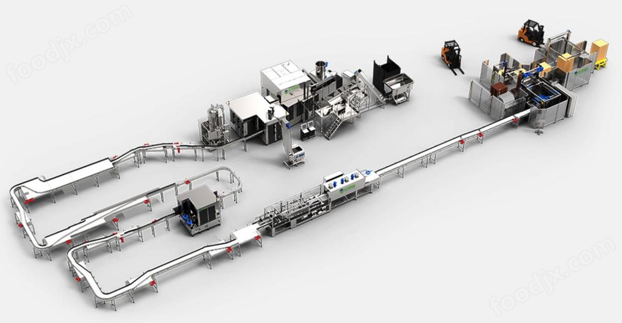 大包装水吹灌旋一体机