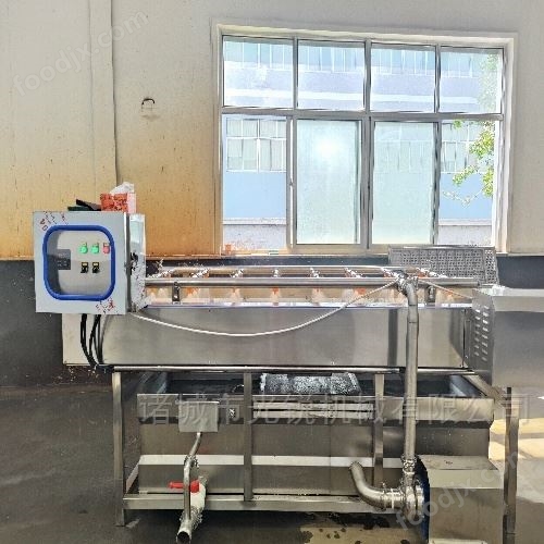 小米辣毛辊喷淋清洗机