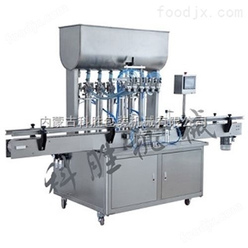 内蒙古乌兰察布市科胜六头膏体灌装机 液体密封灌装机