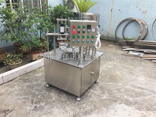 伊佳诺全自动圆盘式杯装灌装封口机 果酱灌装封口机